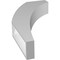 Ekena Millwork 3 1/2-in. W x 14-in. D x 26-in. H Thorton Architectural Grade PVC Knee Brace BRCP035X14X26THR - alternate 3